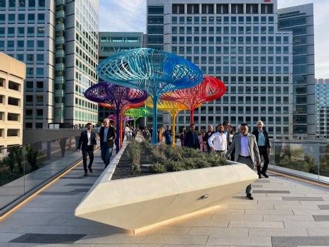 Adobe officially completes and opens eye-catching downtown San Jose bridge